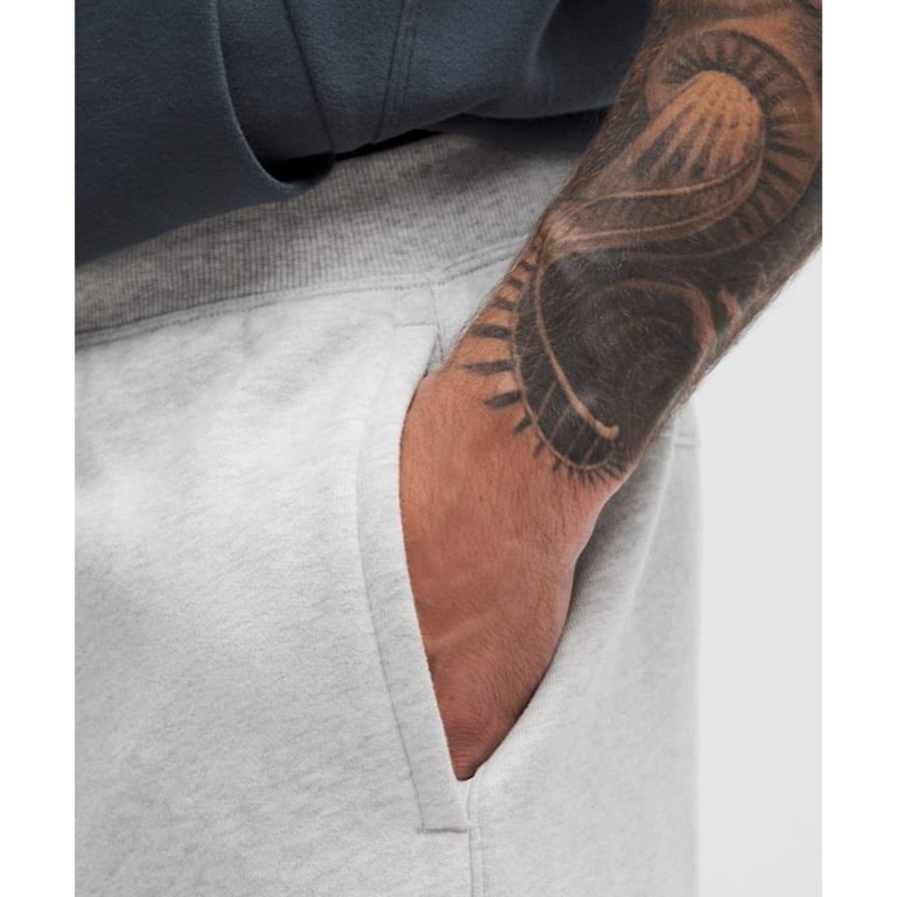 Steady State Classic-Fit Short 5" Heathered Core Ultra Light Grey - Picture 4 of 9